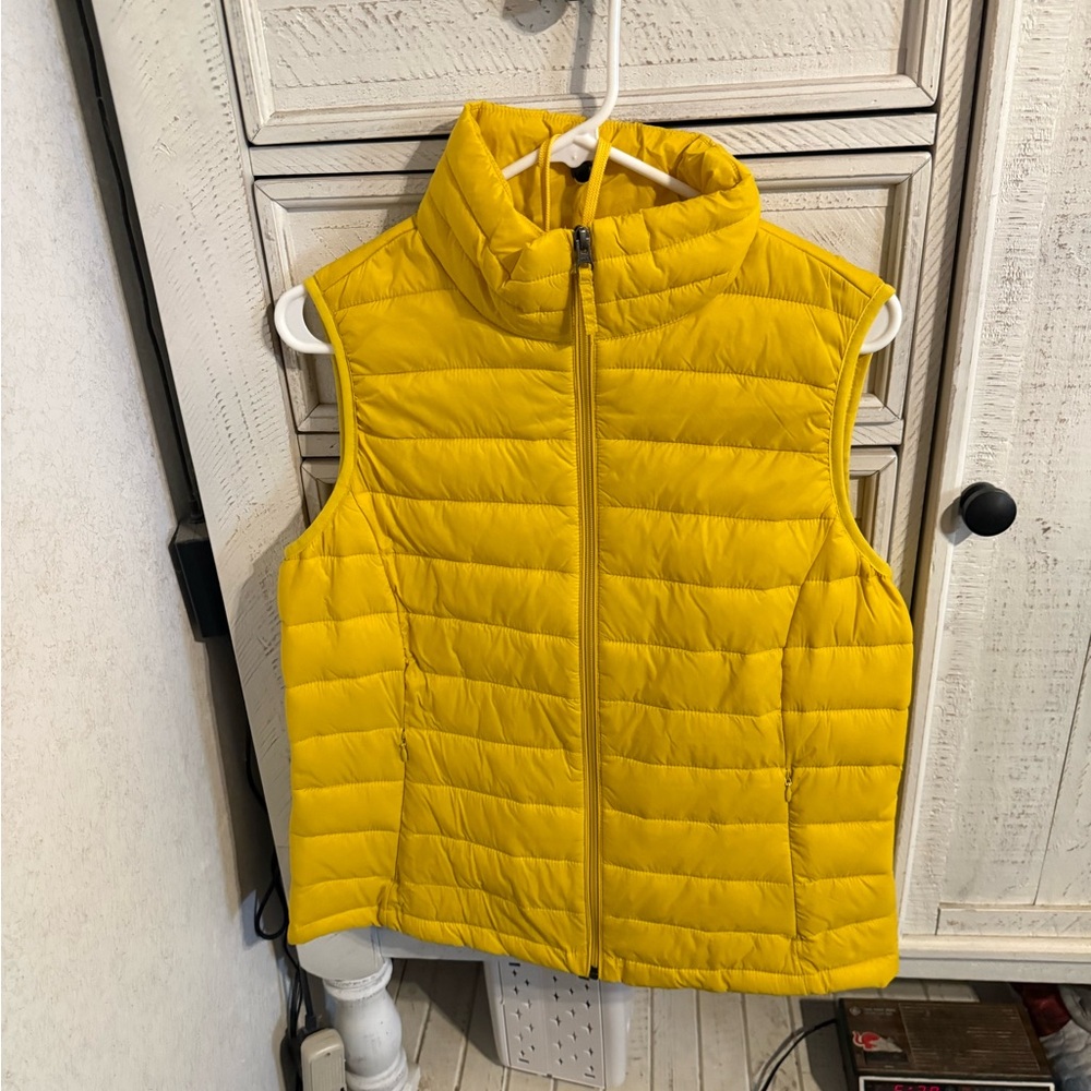 Amazon Essentials Yellow Puffer Vest